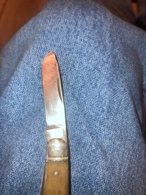 Reshaped bent tad bit short.