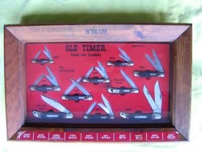 Schrade Old Timer Display.JPG