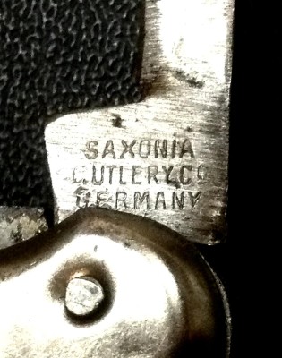 The Secondary Blade Front Tang Stamp.