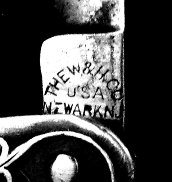 The Main Blade Front Tang Stamp.