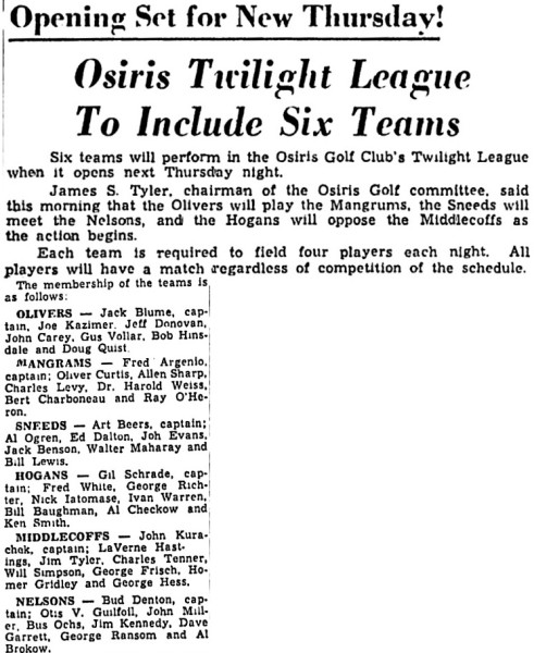 Gilbert "Gil" Schrade Mentioned.