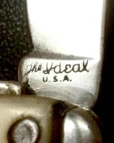 The Main Blade Front Tang Stamp.