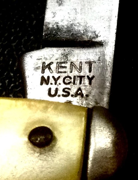 The Main Blade Front Tang Stamp.