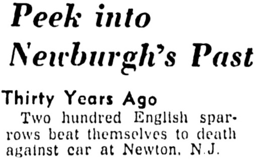 Thirty Years Ago Would Make It September, 1925.