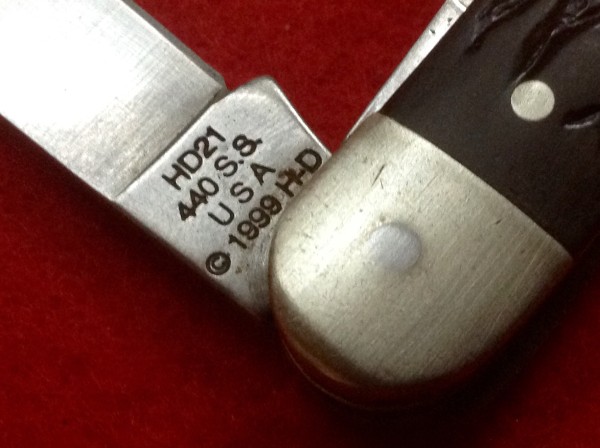 The Main Blade Back Tang Stamp.