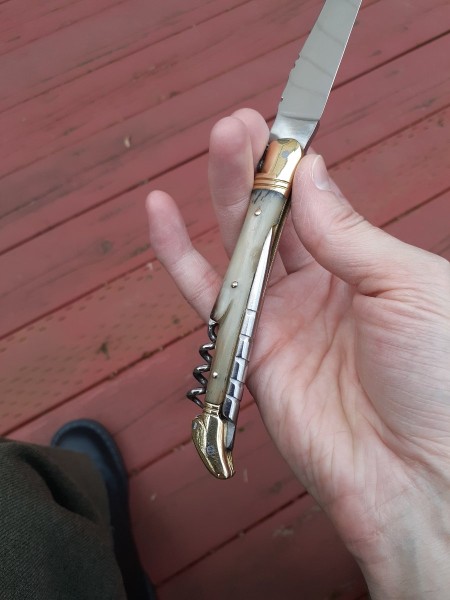 Opposite side has the awl, with its own filework.
