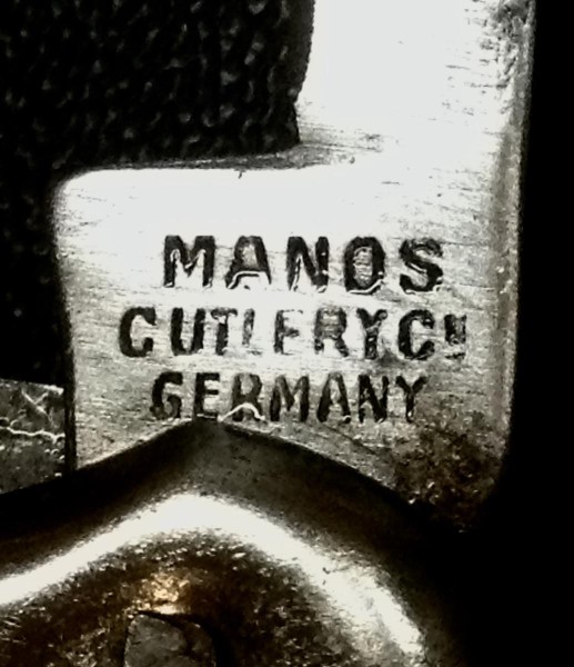 The Secondary Blade Front Tang Stamp.