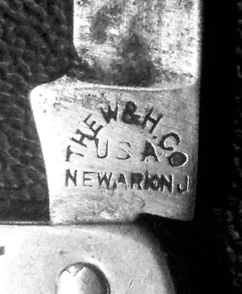 The Main Blade Front Tang Stamp.