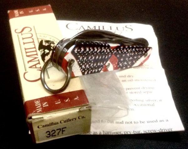 CAMILLUS 327F-&quot;Ol' Glory&quot; Series<br />Pocket Knife #19.