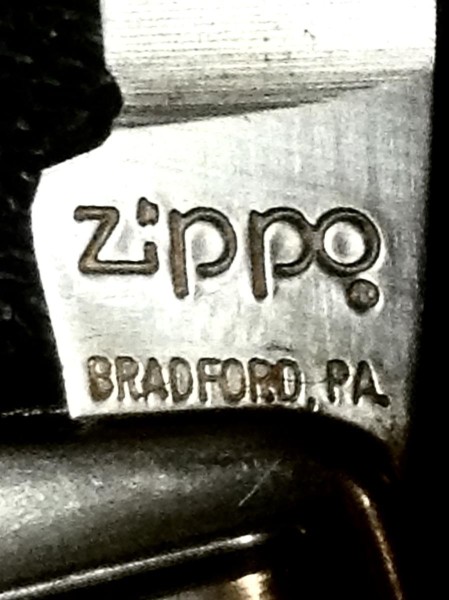 The Main Blade Front Tang Stamp.