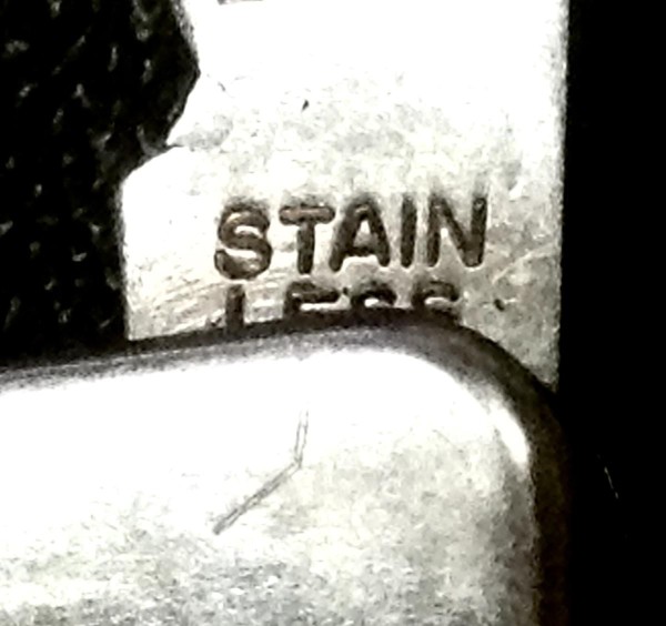The Tool Front Tang Stamp.