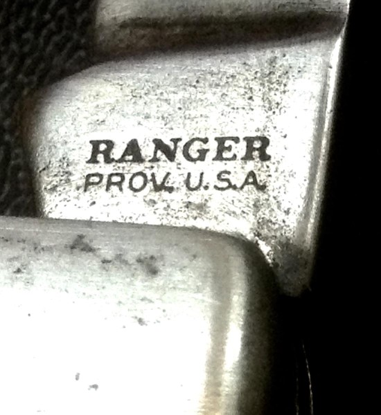 The Main Blade Front Tang Stamp.