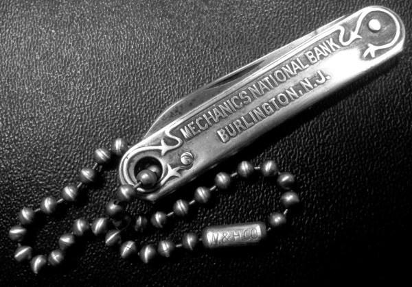 The Stamped "W &amp; H CO" Ball Chain.
