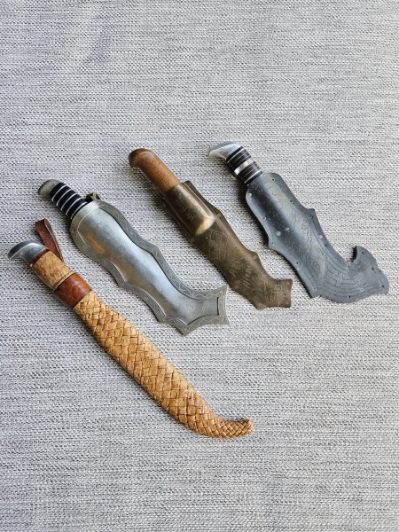 Trench art knives