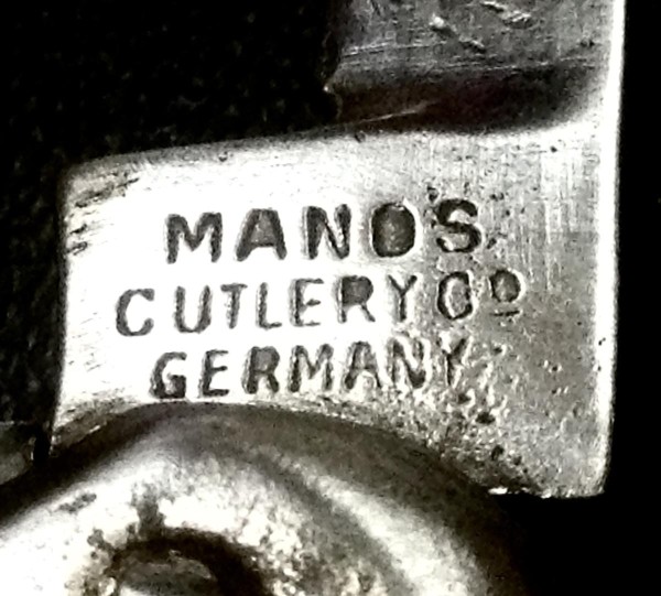 The Secondary Blade Front Tang Stamp.