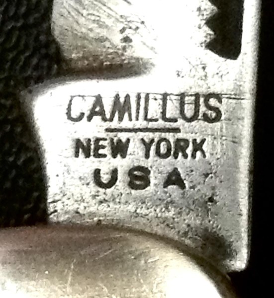The Main Blade Front Tang Stamp.