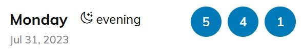 July 2023 Winning Lottery Number.JPG
