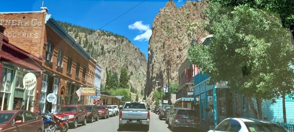 Downtown Creede, CO (elevation 8816 ft
