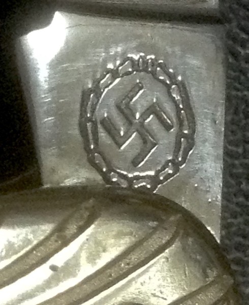 The Main Blade Front Tang Stamp.