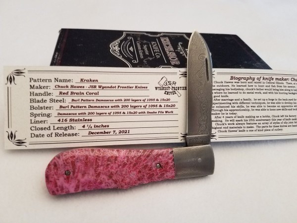 Excelsior Red Brain Coral Damascus Kraken.jpg