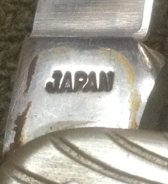The Main Blade Back Tang Stamp.
