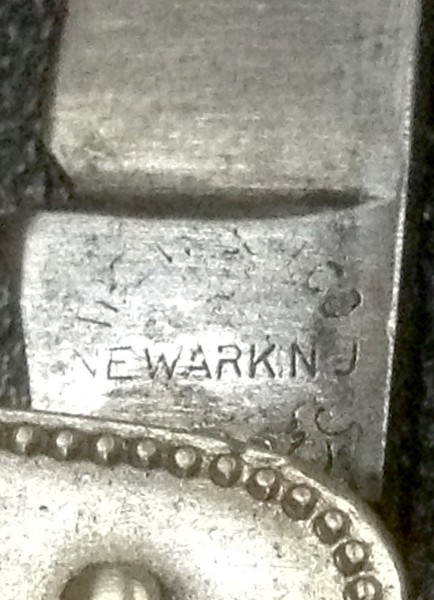 The Main Blade Front Tang Stamp.