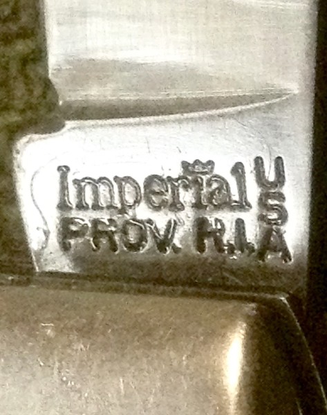 The Main Blade Front Tang Stamp.