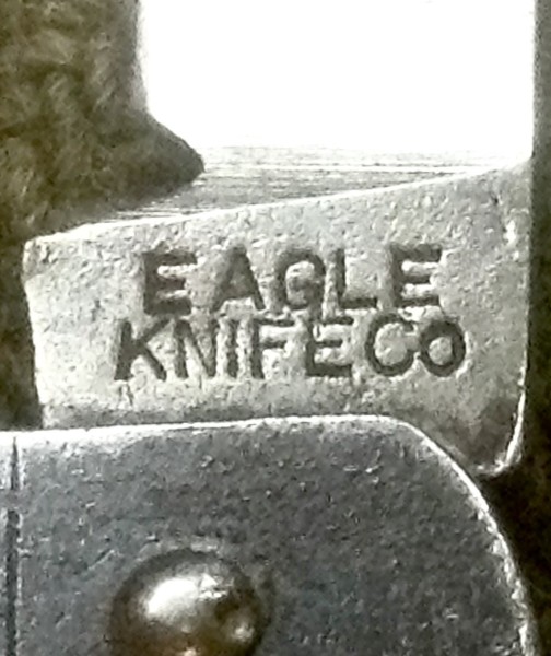 The Main Blade Front Tang Stamp.
