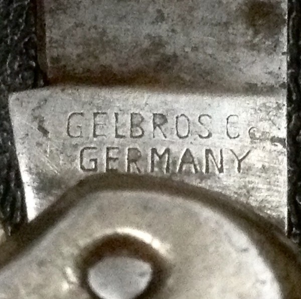 The Main Blade Front Tang Stamp.