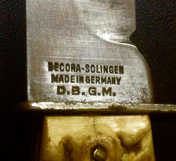 The Main Blade Stamp.