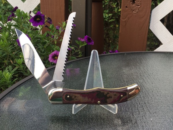 225OT Son of a Gun with Tri-Color Richlite Handles