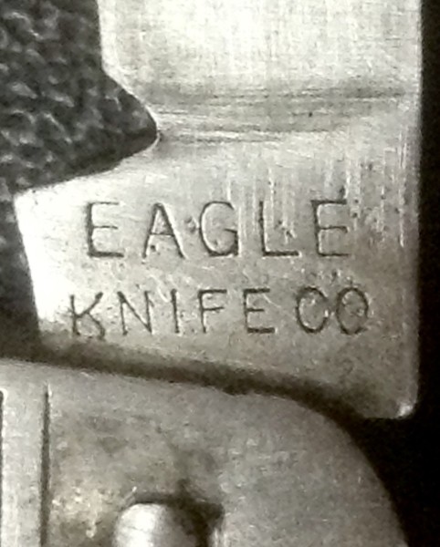 The Main Blade Front Tang Stamp.