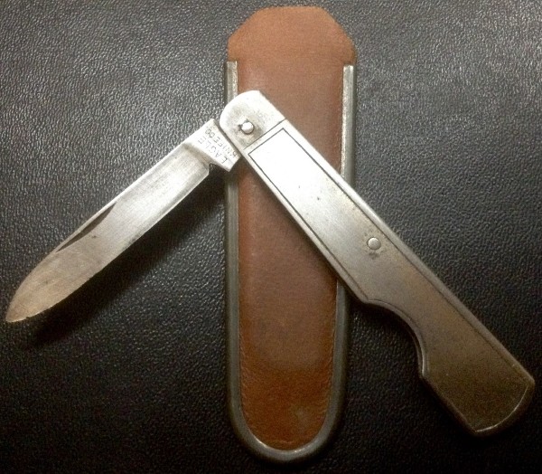 It Came With A Little, Metal Reinforced, Leather Carrier Or Sheath.