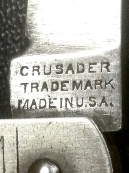 The Main Blade Front Tang Stamp.