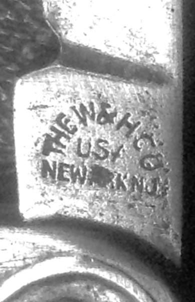 The Main Blade Front Tang Stamp.