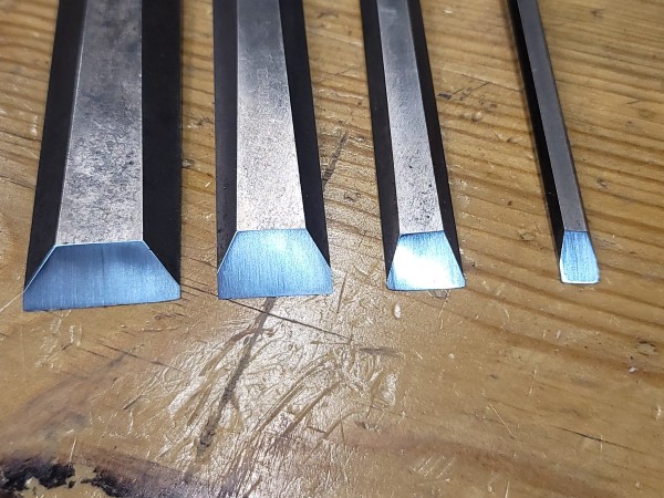 After - The 1/2" is a little crooked, but still sharp.