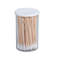 Cotton tipped wooden stick swabs