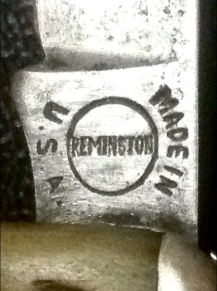 The Main Blade Front Tang Stamp.