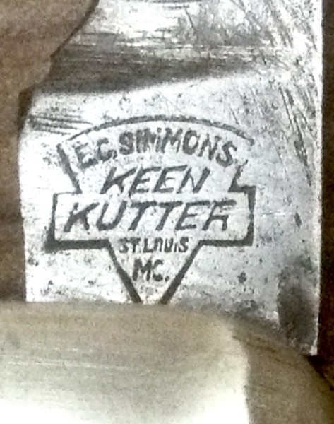 The Main Blade Front Tang Stamp.