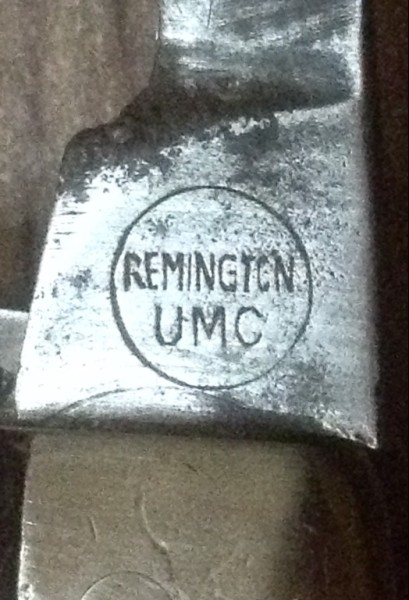 The Secondary Blade Front Tang Stamp.