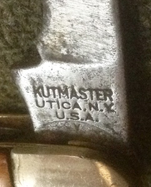 The Main Blade Front Tang Stamp.