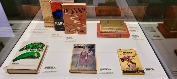 Personal copies of books he made movies of