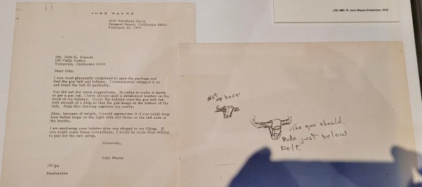 Letter to John Bianchi