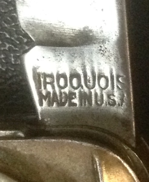 The Main Blade Front Tang Stamp.