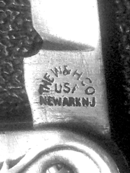 The Main Blade Front Tang Stamp.