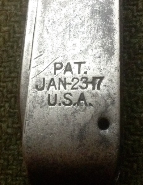 The Handle Patent Stamp.