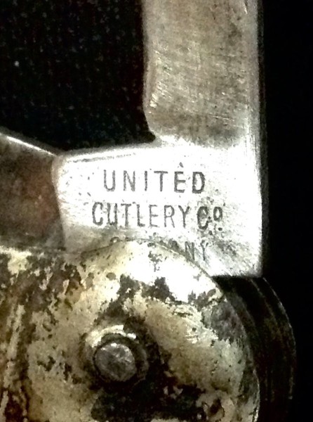 My Other "UNITED" Secondary Blade Front Tang Stamp.
