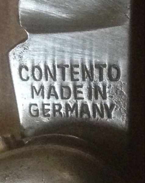 The Main Blade Front Tang Stamp.