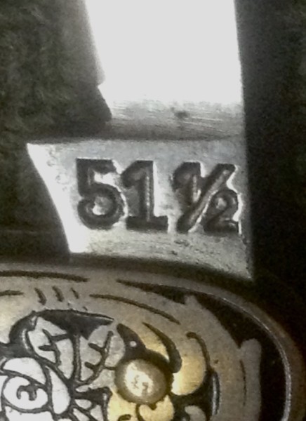 The Secondary Blade Front Tang Stamp.