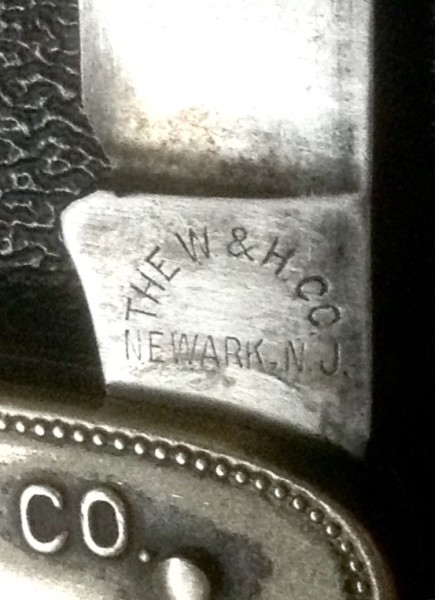 The Main Blade Front Tang Stamp.